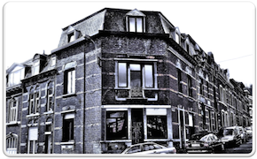 Le bâtiment du cabinet Respiliège, rue Destriveaux à Liège